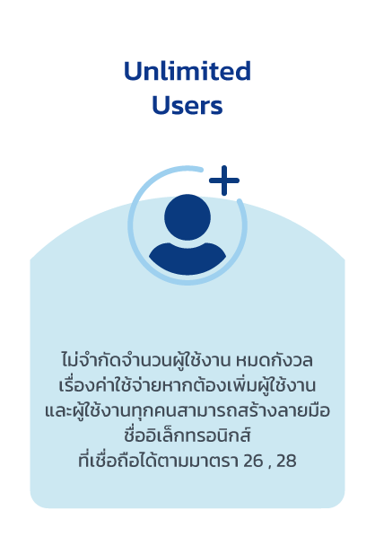 01 Key features Unlimited Users